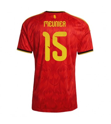 Belgien Thomas Meunier #15 Replika Hemmatröja VM 2026 Kortärmad